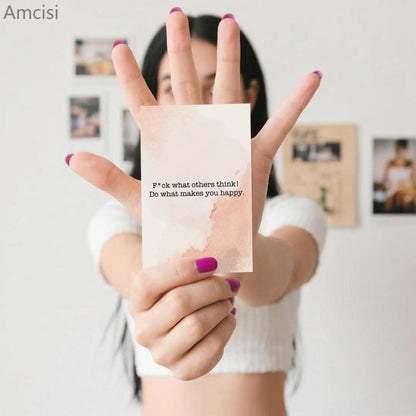 Amcisi Badass Affirmation Cards - Daily Motivational and Inspirational Cards, Birthday Gifts for Women Her,Funny Gift Ideas for Friends
